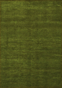 Abstract Green Modern Rug, abs1459grn