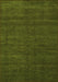 Abstract Green Modern Rug, abs1459grn