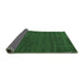 Sideview of Abstract Emerald Green Modern Rug, abs1459emgrn