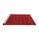 Modern Red Washable Rugs