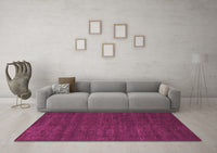 Machine Washable Abstract Purple Modern Rug, wshabs1459pur