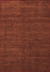 Abstract Brown Modern Rug, abs1459brn