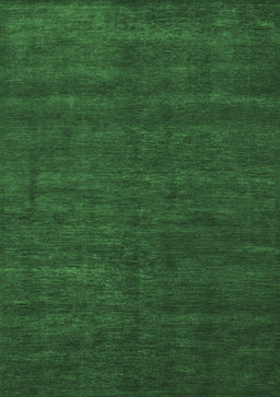 Abstract Emerald Green Modern Rug, abs1459emgrn