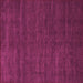 Square Machine Washable Abstract Purple Modern Area Rugs, wshabs1459pur