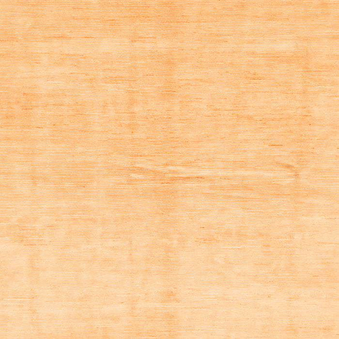 Square Solid Orange Modern Rug, abs1460org