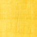 Square Solid Yellow Modern Rug, abs1460yw