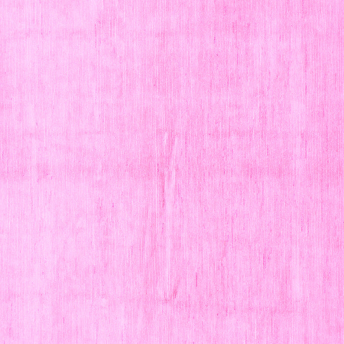 Square Solid Pink Modern Rug, abs1460pnk