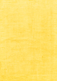 Solid Yellow Modern Rug, abs1461yw