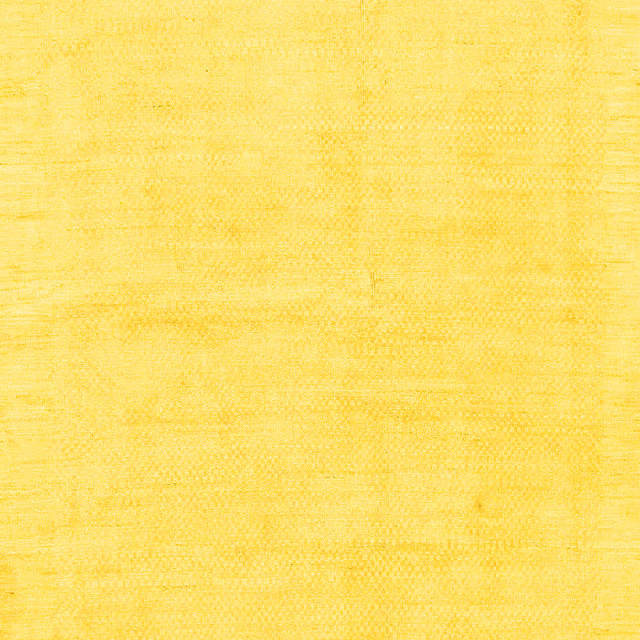 Machine Washable Solid Yellow Modern Rug, wshabs1461yw