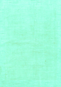 Solid Turquoise Modern Rug, abs1461turq