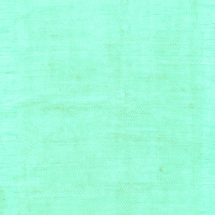 Machine Washable Solid Turquoise Modern Area Rugs, wshabs1461turq