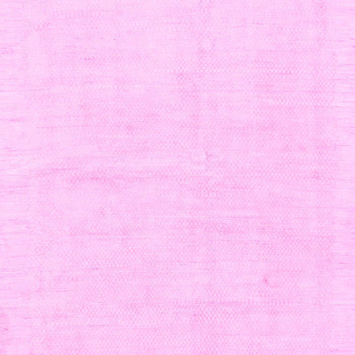 Machine Washable Solid Pink Modern Rug, wshabs1461pnk