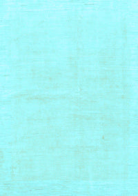 Solid Light Blue Modern Rug, abs1461lblu