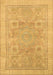 Abstract Brown Modern Rug, abs1462brn