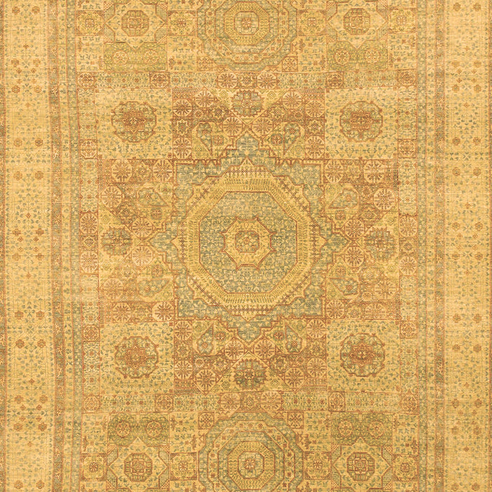 Abstract Brown Modern Rug, abs1462brn