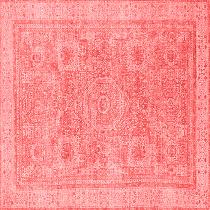 Abstract Red Modern Rug, abs1462red