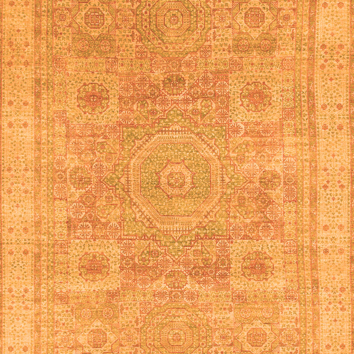 Abstract Orange Modern Rug, abs1462org