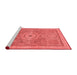 Modern Red Washable Rugs