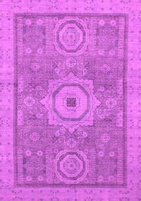 Abstract Pink Modern Rug, abs1463pnk