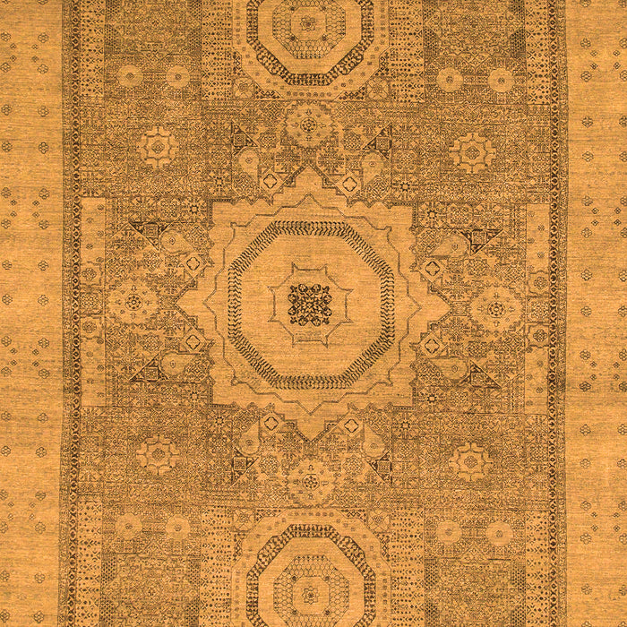 Abstract Orange Modern Rug, abs1463org