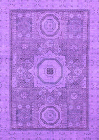 Abstract Purple Modern Rug, abs1463pur