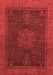 Abstract Red Modern Area Rugs