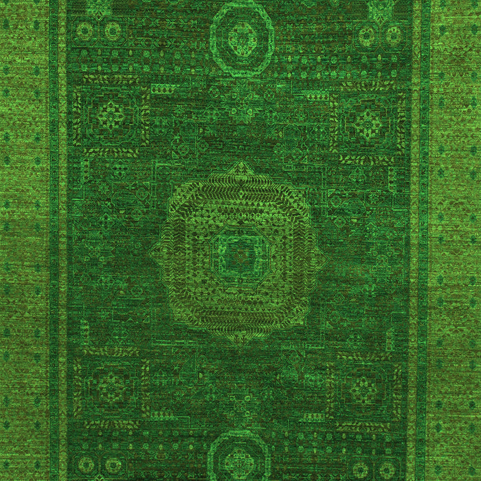 Abstract Green Modern Rug, abs1464grn