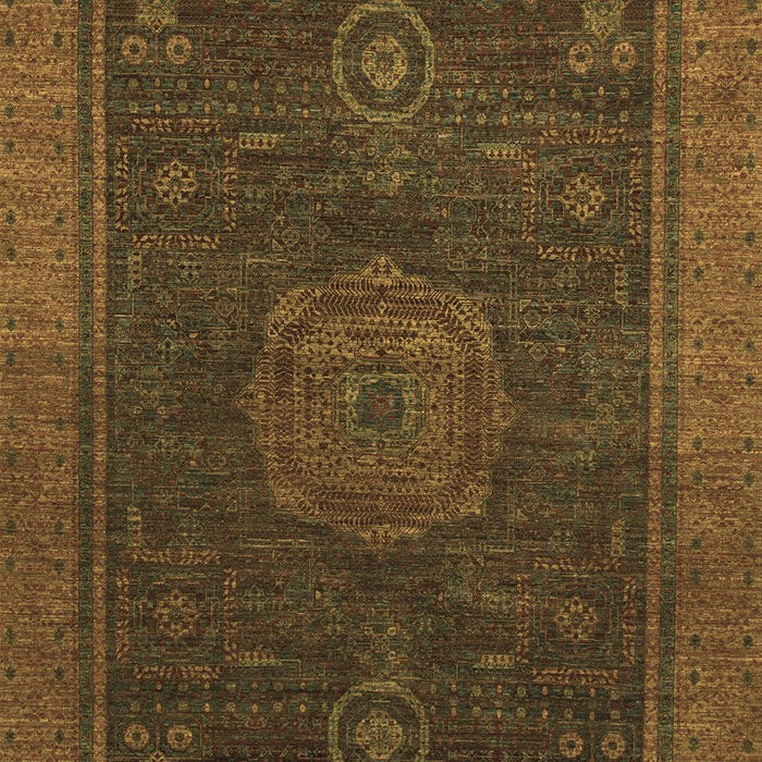 Abstract Brown Modern Rug, abs1464brn