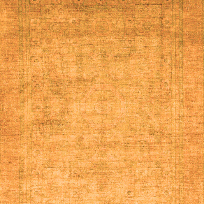 Abstract Orange Modern Rug, abs1465org
