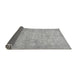 Sideview of Abstract Gray Modern Rug, abs1465gry