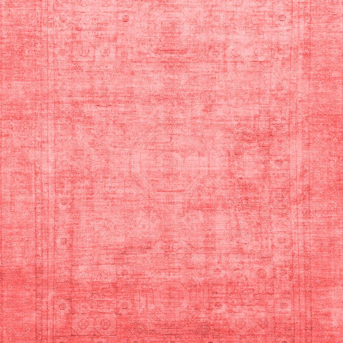Machine Washable Abstract Red Modern Rug, wshabs1465red