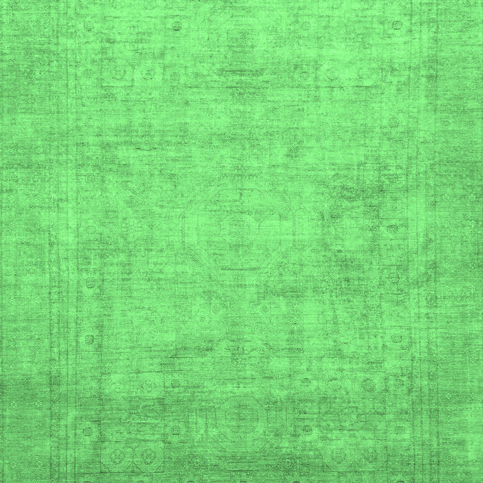 Abstract Emerald Green Modern Rug, abs1465emgrn