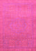 Abstract Pink Modern Rug, abs1466pnk