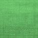 Square Abstract Emerald Green Modern Rug, abs1466emgrn