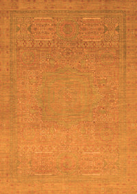 Abstract Orange Modern Rug, abs1466org