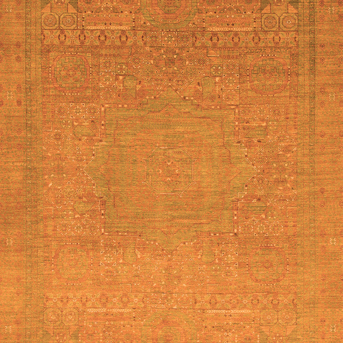 Abstract Orange Modern Rug, abs1466org