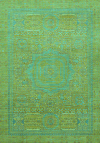 Abstract Turquoise Modern Rug, abs1466turq