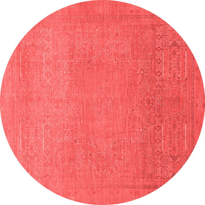 Abstract Red Modern Rug, abs1466red