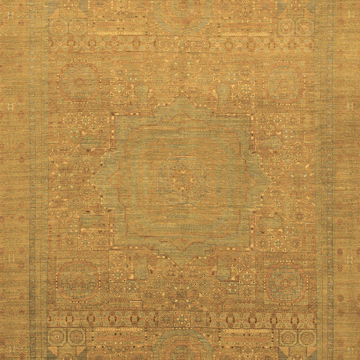 Abstract Brown Modern Rug, abs1466brn