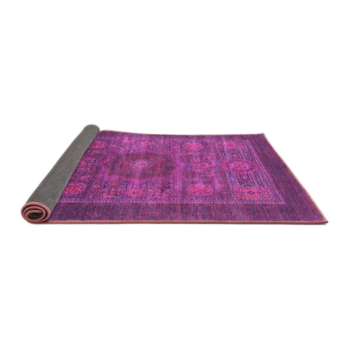 Sideview of Abstract Pink Modern Rug, abs1467pnk