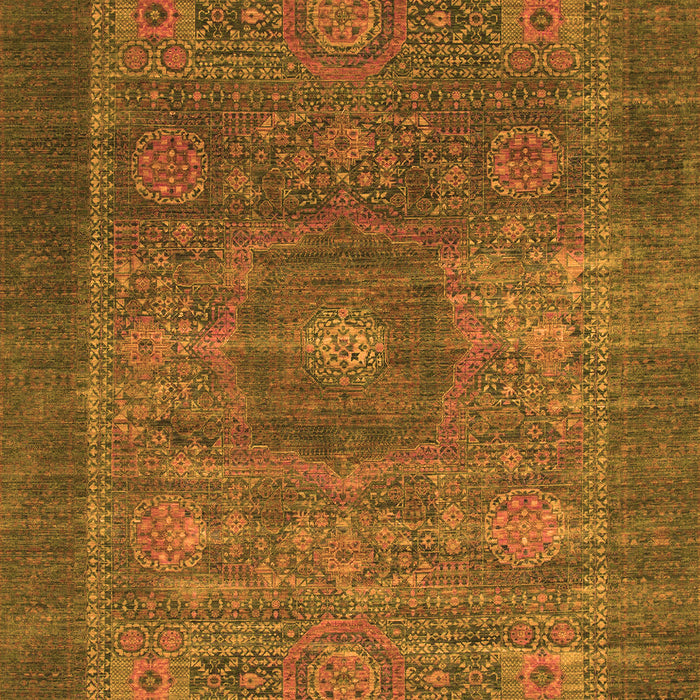 Machine Washable Abstract Orange Modern Area Rugs, wshabs1467org