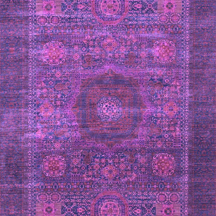 Machine Washable Abstract Purple Modern Area Rugs, wshabs1467pur