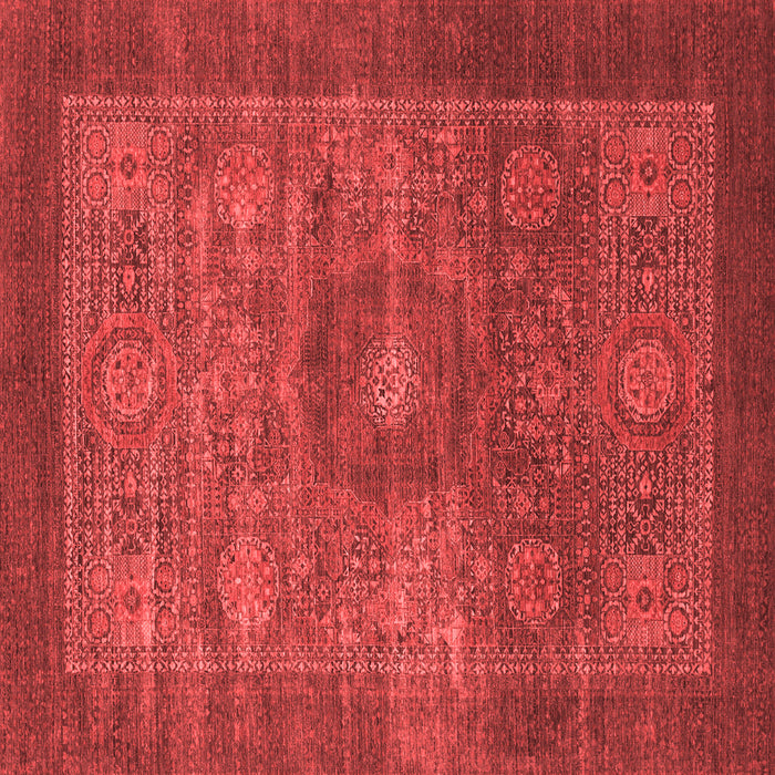 Machine Washable Abstract Red Modern Rug, wshabs1467red