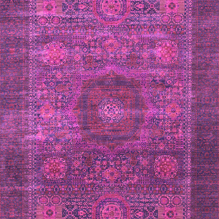 Machine Washable Abstract Pink Modern Rug, wshabs1467pnk