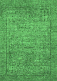 Oriental Emerald Green Modern Rug, abs1468emgrn