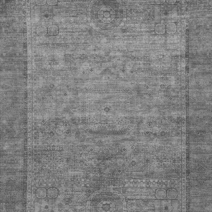 Machine Washable Oriental Gray Modern Rug, wshabs1468gry