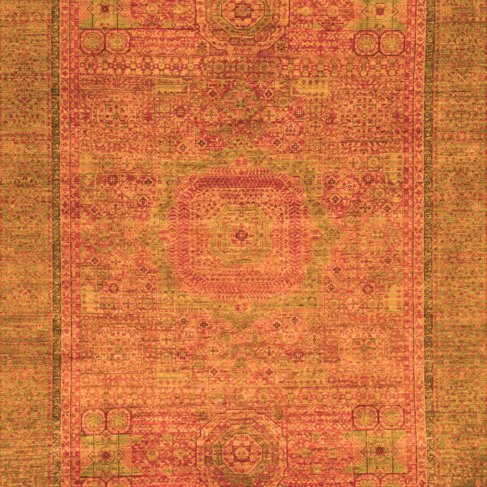 Oriental Orange Modern Rug, abs1468org