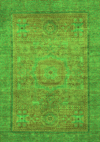 Oriental Green Modern Rug, abs1468grn