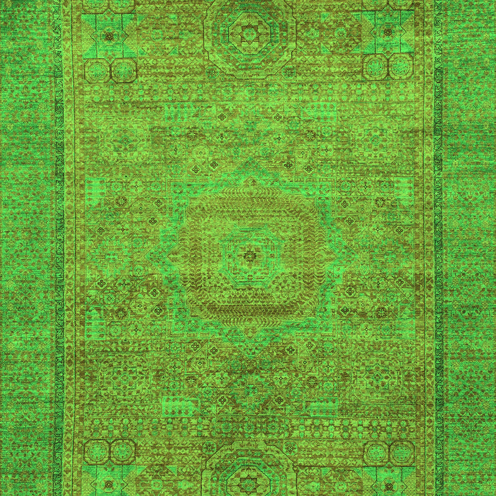 Oriental Green Modern Rug, abs1468grn