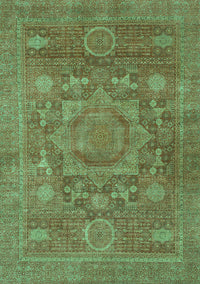 Oriental Turquoise Modern Rug, abs1469turq